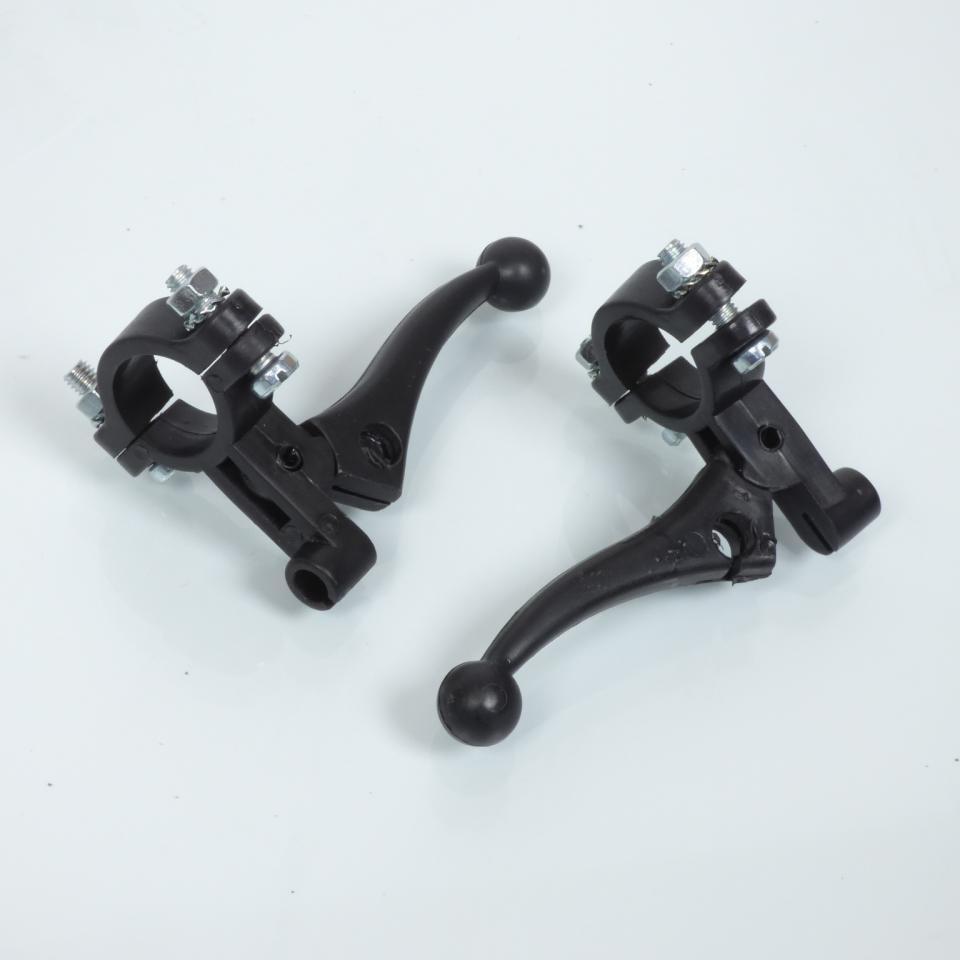 Kit poignées tirage rapide mini targa et cocotte + levier pour mobylette cyclo