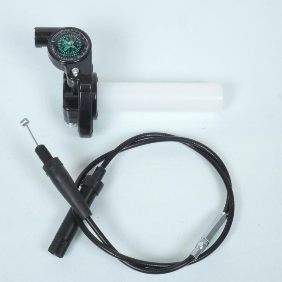 Poignée de gaz accélérateur tirage rapide avec boussole câble Replay pour moto