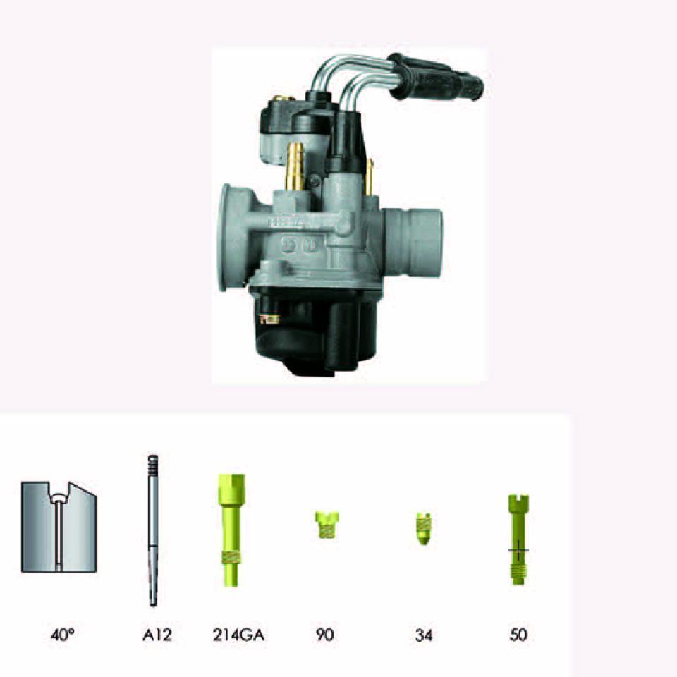 Carburateur Dell'Orto pour Scooter MBK 50 Booster 1990 à 2003 Neuf