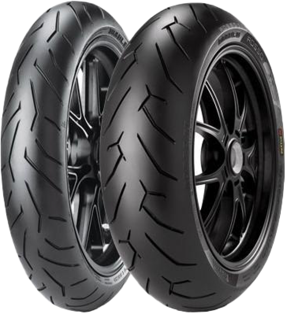 Pneu 120-70-17 Pirelli pour Deux Roues Pirelli AV / Diablo Rosso II 58H Neuf