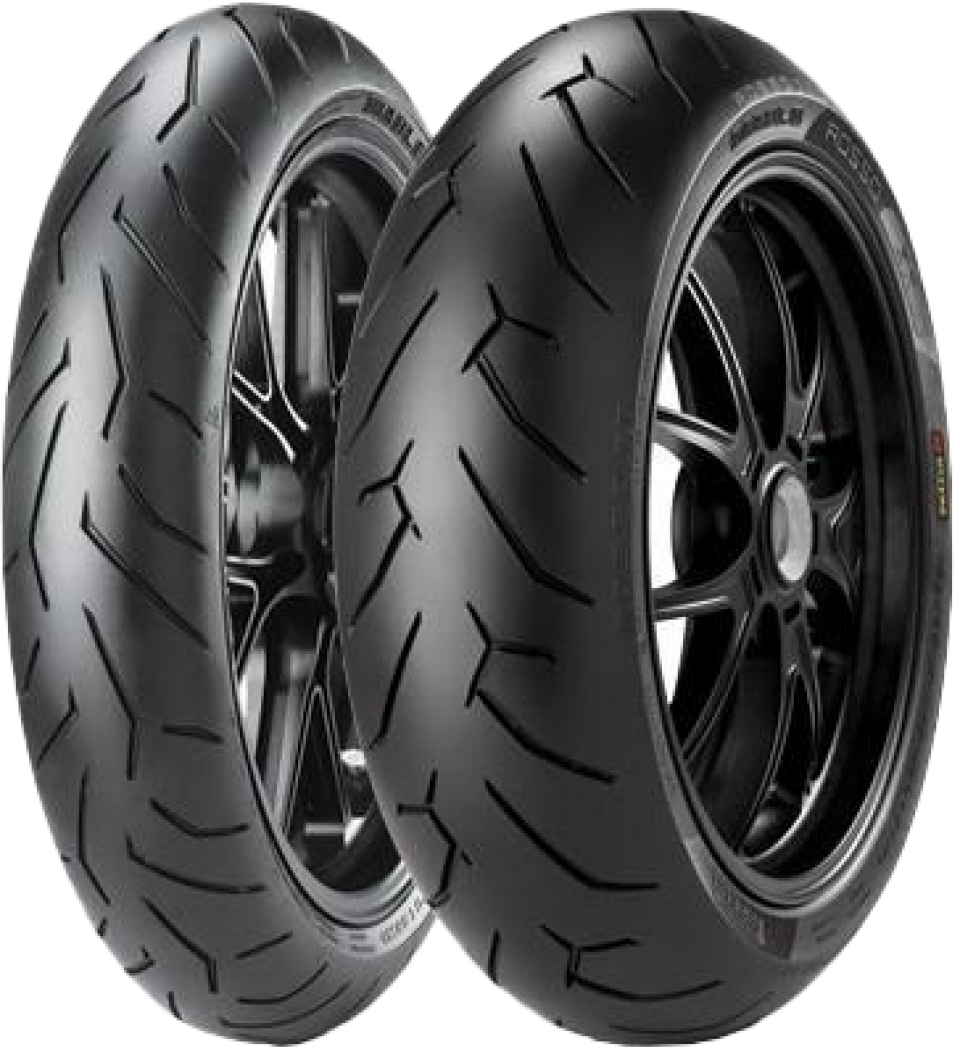 Pneu 120-70-17 Pirelli pour Deux Roues Pirelli AV / Diablo Rosso II 58H Neuf