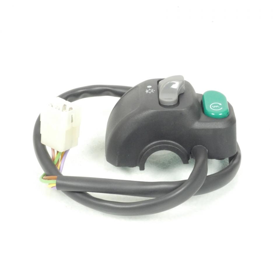 Partie avant Commodo droit pour scooter Peugeot 125 Elyseo 754632 Vert Neuf