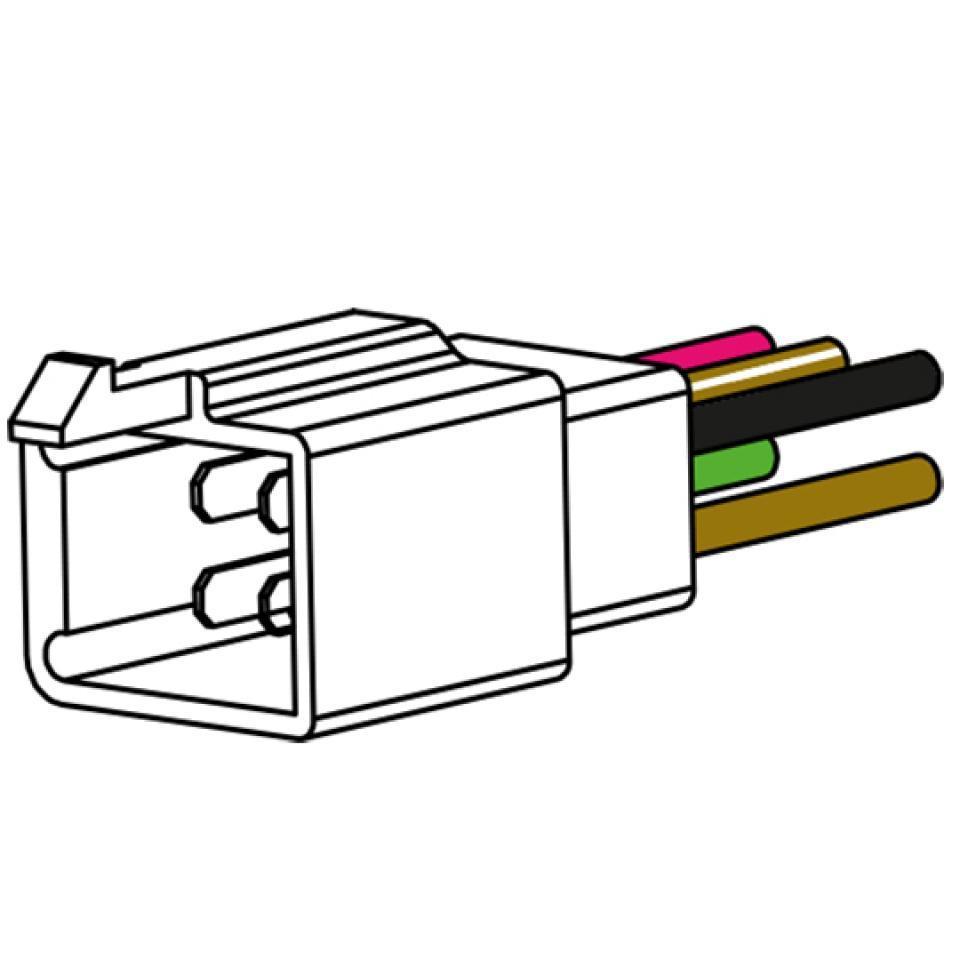 Commodo gauche Teknix pour scooter MBK 50 Booster 1990 à 1999 Neuf