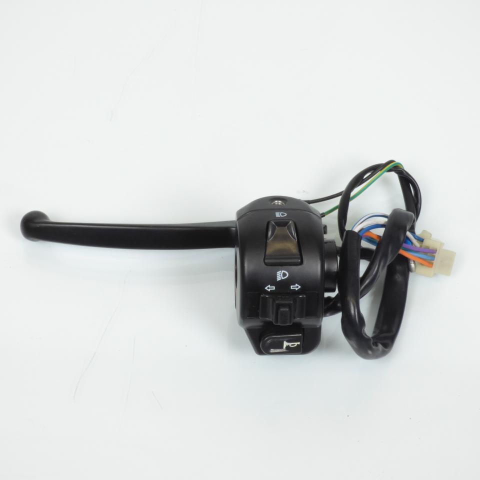 Commodo gauche noir 8 fils pour scooter Chinois Neuf klaxon clignotant phare