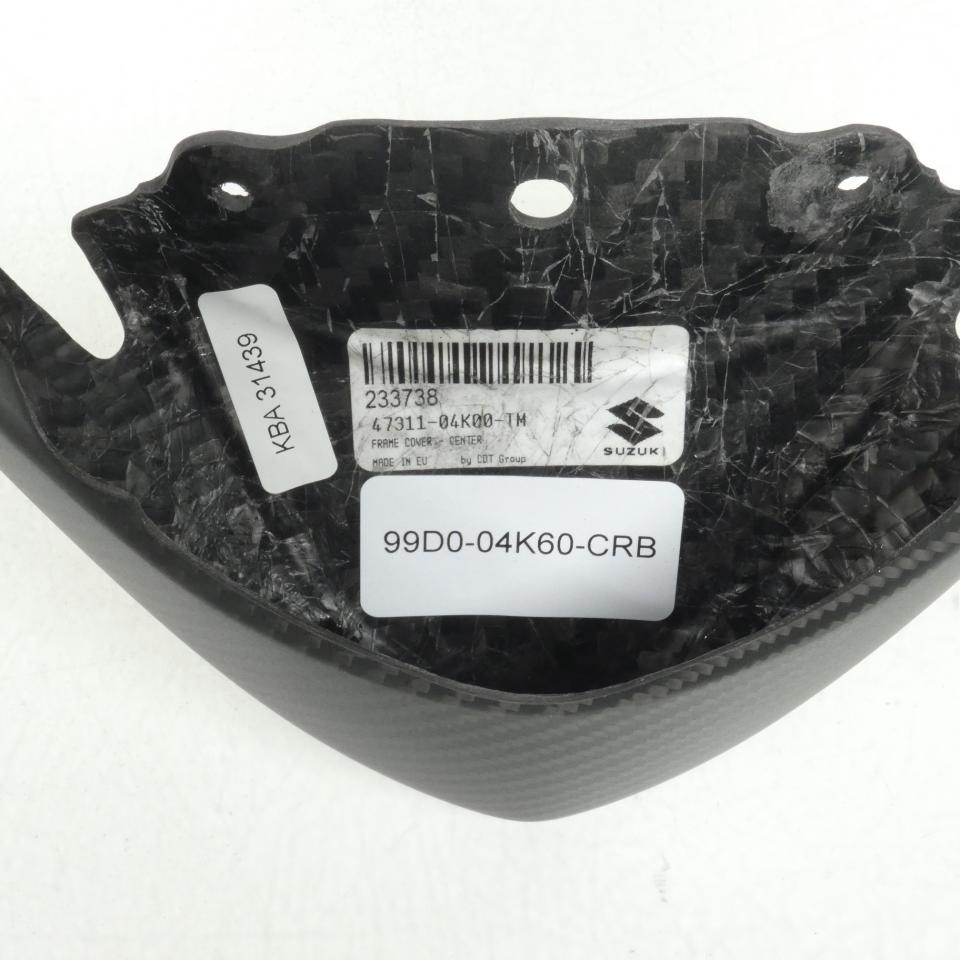 Inter-coque arrière pour moto Suzuki 1000 GSX-S 990D0-04K60-CRB Carbone mat Neuf