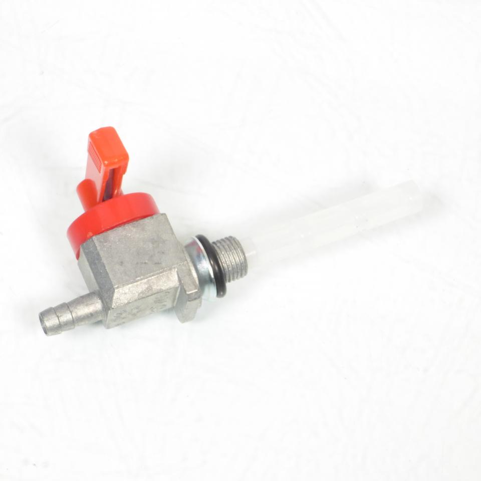 Robinet de réservoir à essence OMG pour mobylette Peugeot 103 M10x1.00 Ø6mm Neuf