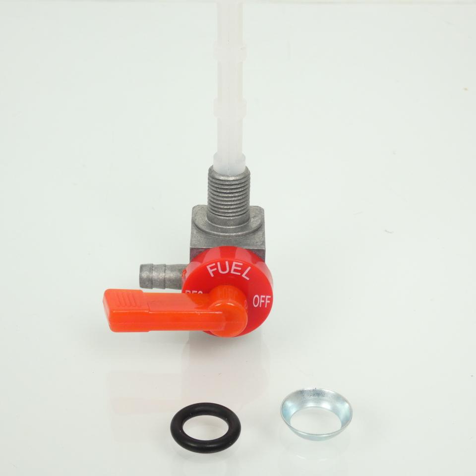 Robinet de réservoir à essence OMG pour Mobylette Motobecane AV10 M10 Pas 100 noir / AV10 Neuf