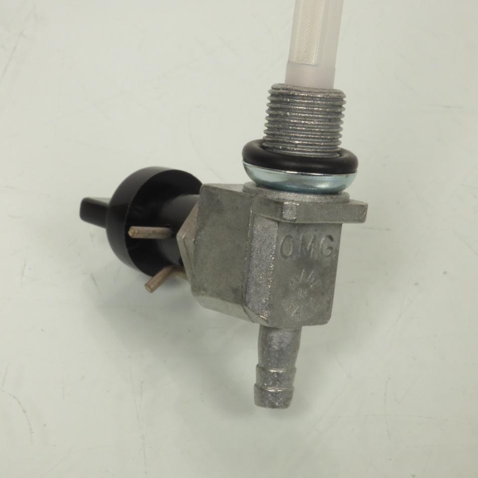 Robinet de réservoir d'essence pour mobylette Peugeot 103 M12x1.00 sortie droite