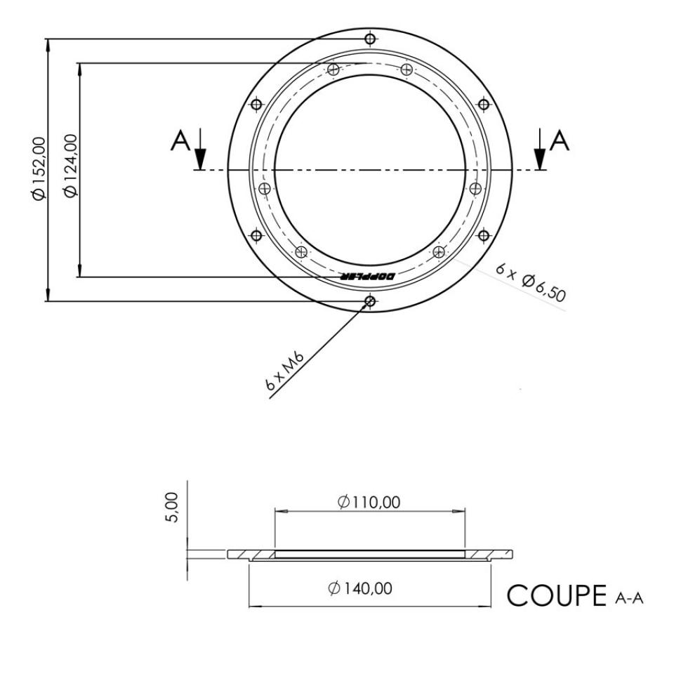 Porte couronne Doppler pour Auto Neuf