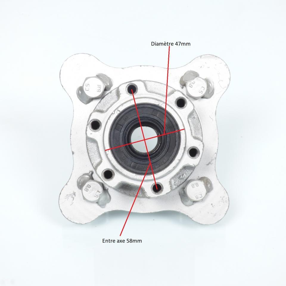 Porte couronne origine pour Quad Bashan 250 Maxspeed diamètre axe 17mm Neuf