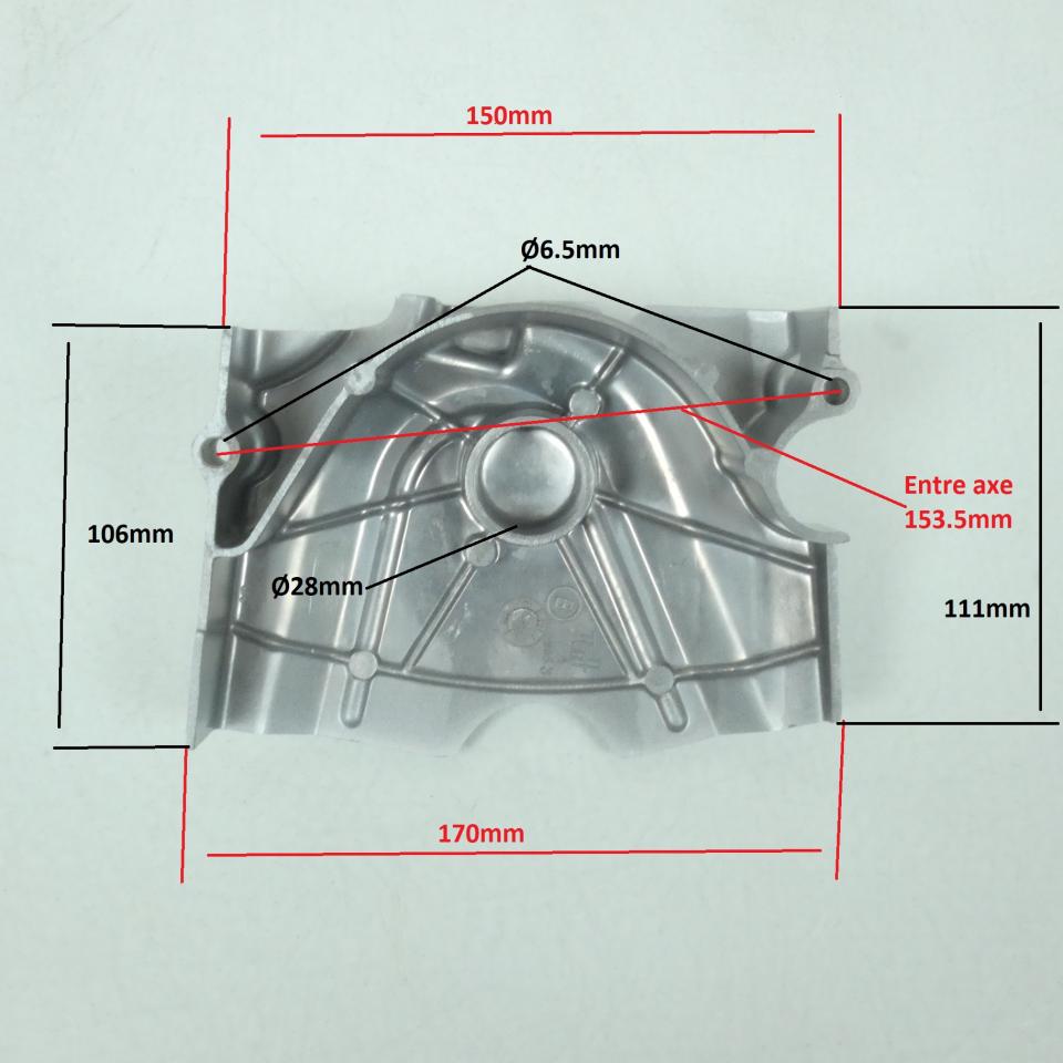 Cache pignon Générique pour deux roues Chinois 162FMJ GR-SX CC231-X Neuf