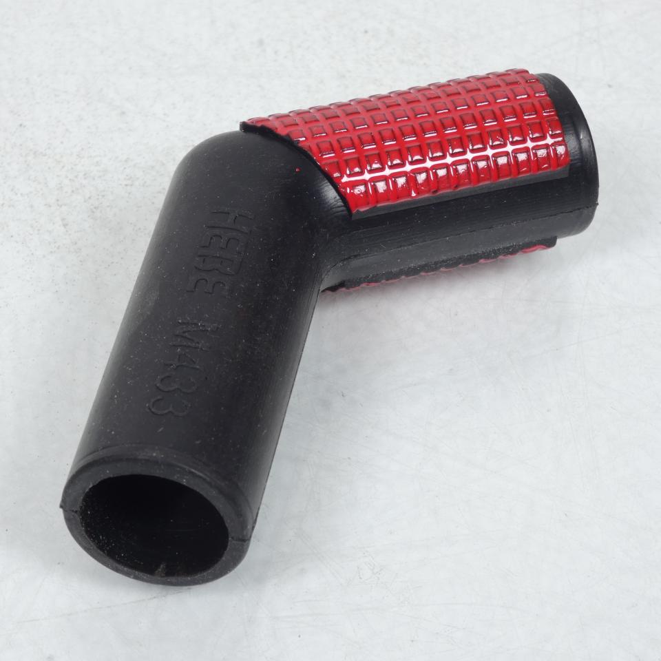 Embout silicone noir rouge protège sélecteur vitesse pour moto quad 17073-001