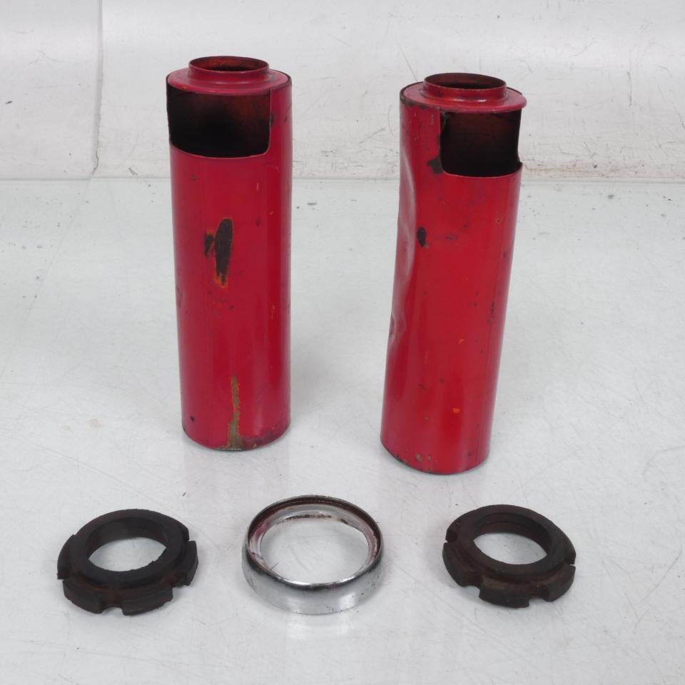 paire de carénage rouge protection de fourche origine pour moto Honda 125 CB K3