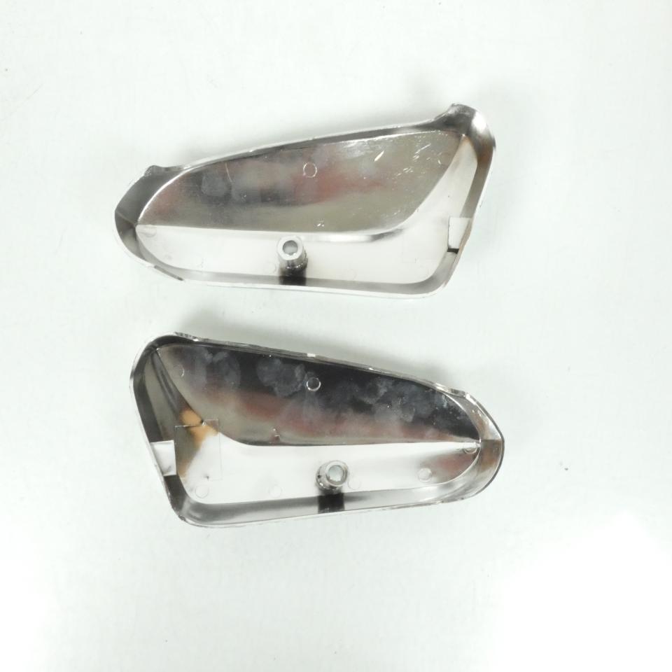 Paire protection fourche biellette pour scooter Peugeot 50 ST 004888XK Chromé