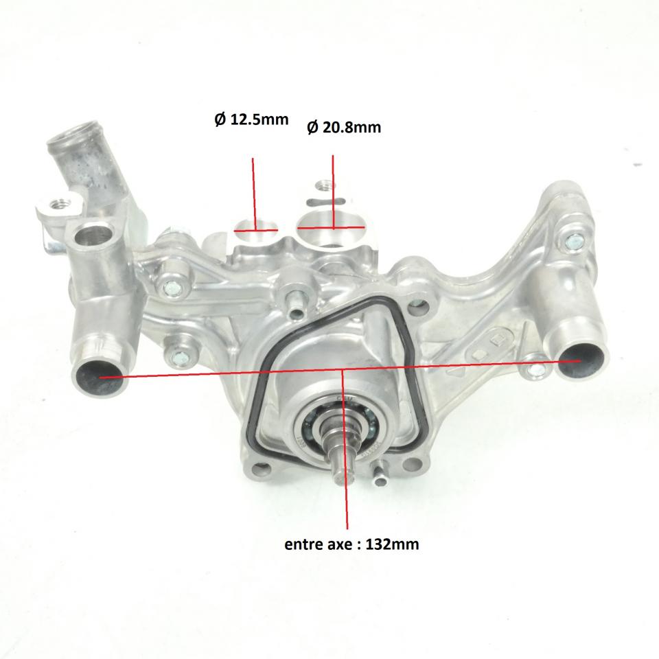 Pompe à eau P2R pour scooter Honda 125 SH 2020 à 2023 19200-K0R-D00 Neuf