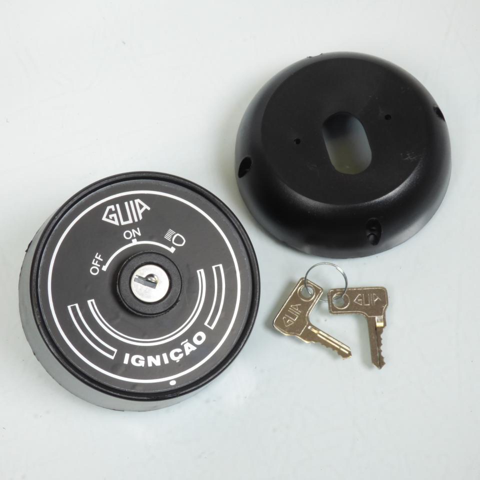 Support de compteur rond Ø60mm avec contacteur à clé neiman pour mobylette cyclo