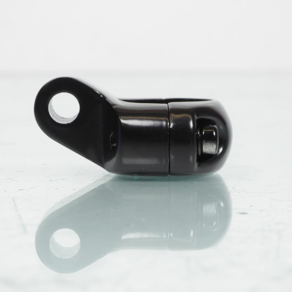 Support rétro noir Ø8mm droit ou gauche pour moto gros guidon Ø25.4mm 1 pouce