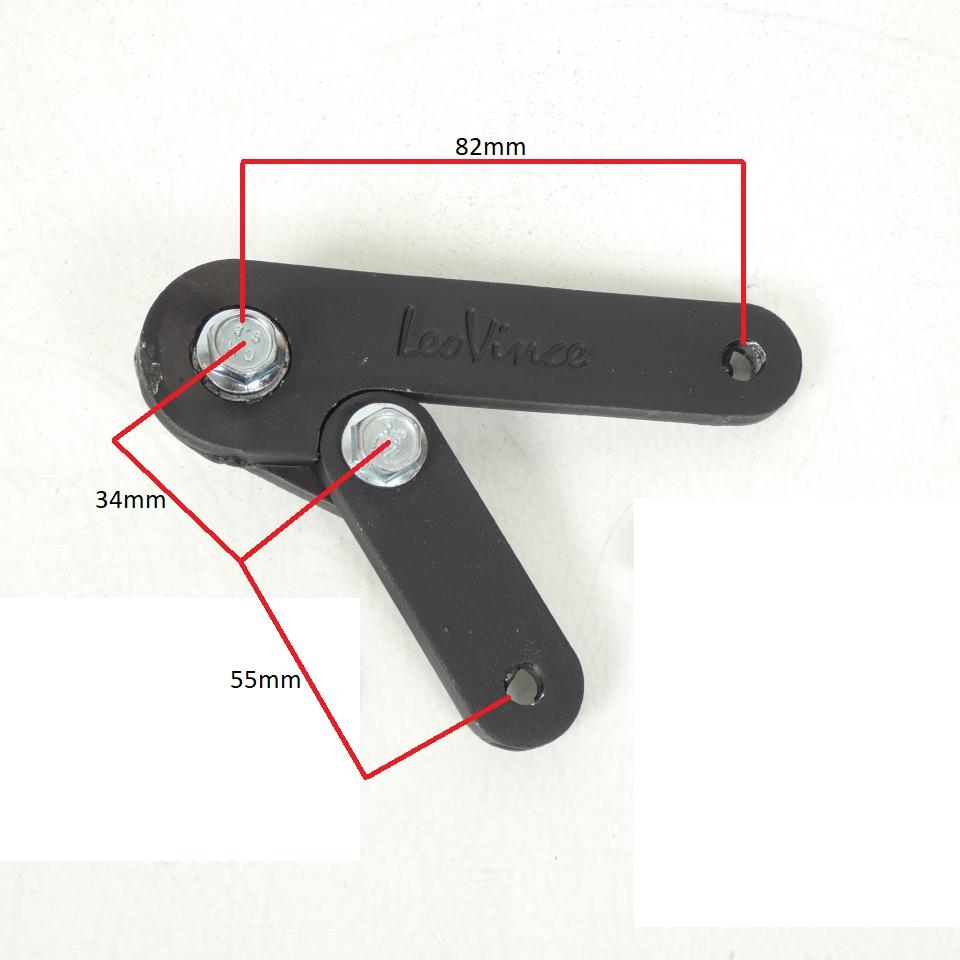 patte pot echappement Leovince pour scooter MBK 50 Booster Avant 1999 304579601