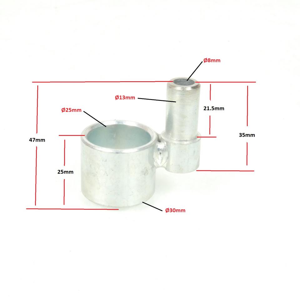 Support pot échappement pour moto Aprilia 125 RS 1995 à 2010 AP8135289