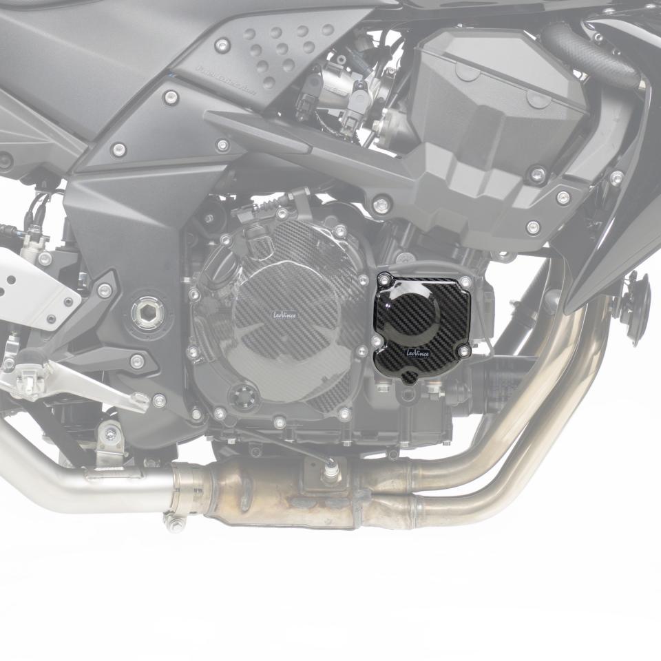 Protection carter allumage carbone Leovince pour moto Kawasaki Z 750 2007 à 2012 Neuf
