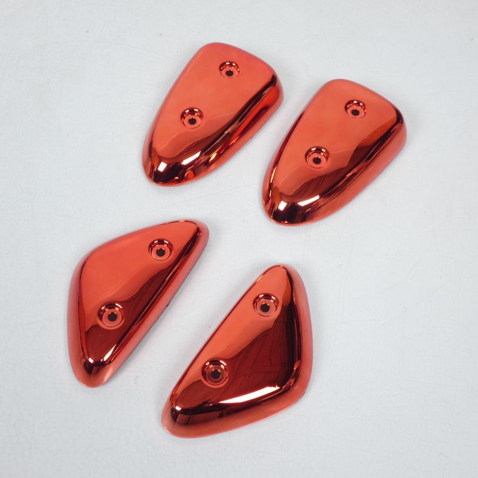 Kit Protection Rouge Anodisé Teknix pour scooter MBK 50 Stunt Après 2009 Neuf