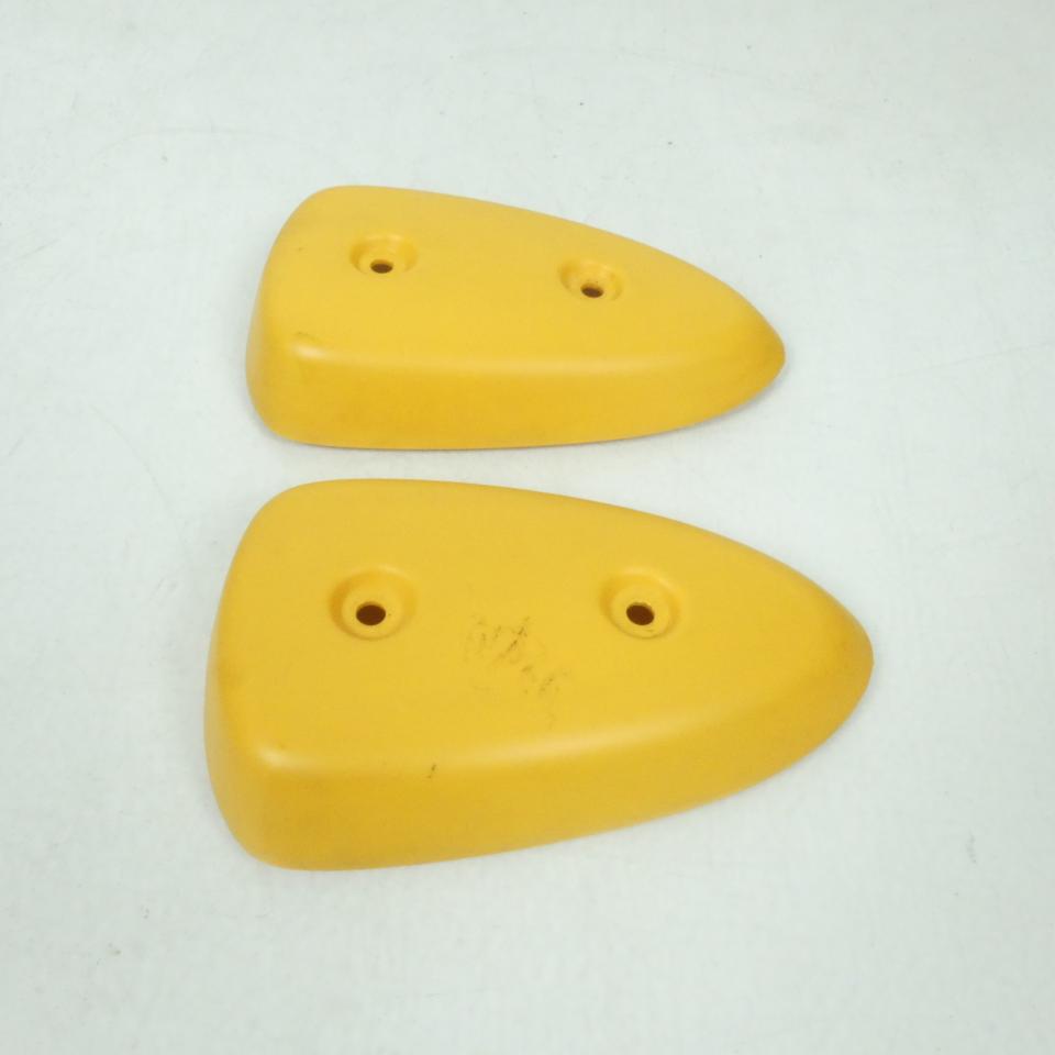 Paire pad protection AV pour scooter MBK 50 Stunt 5JH-F8371 5JH-F8371-50 Jaune