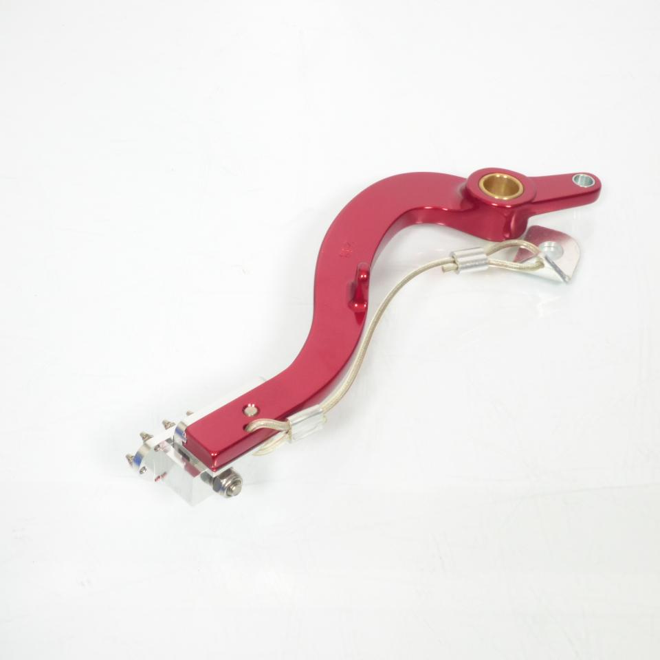 Pédale de frein 3AS Racing pour moto Yamaha 250 Yz-F 2010 à 2014 PDF1011 / Rouge / Ø15mm Neuf