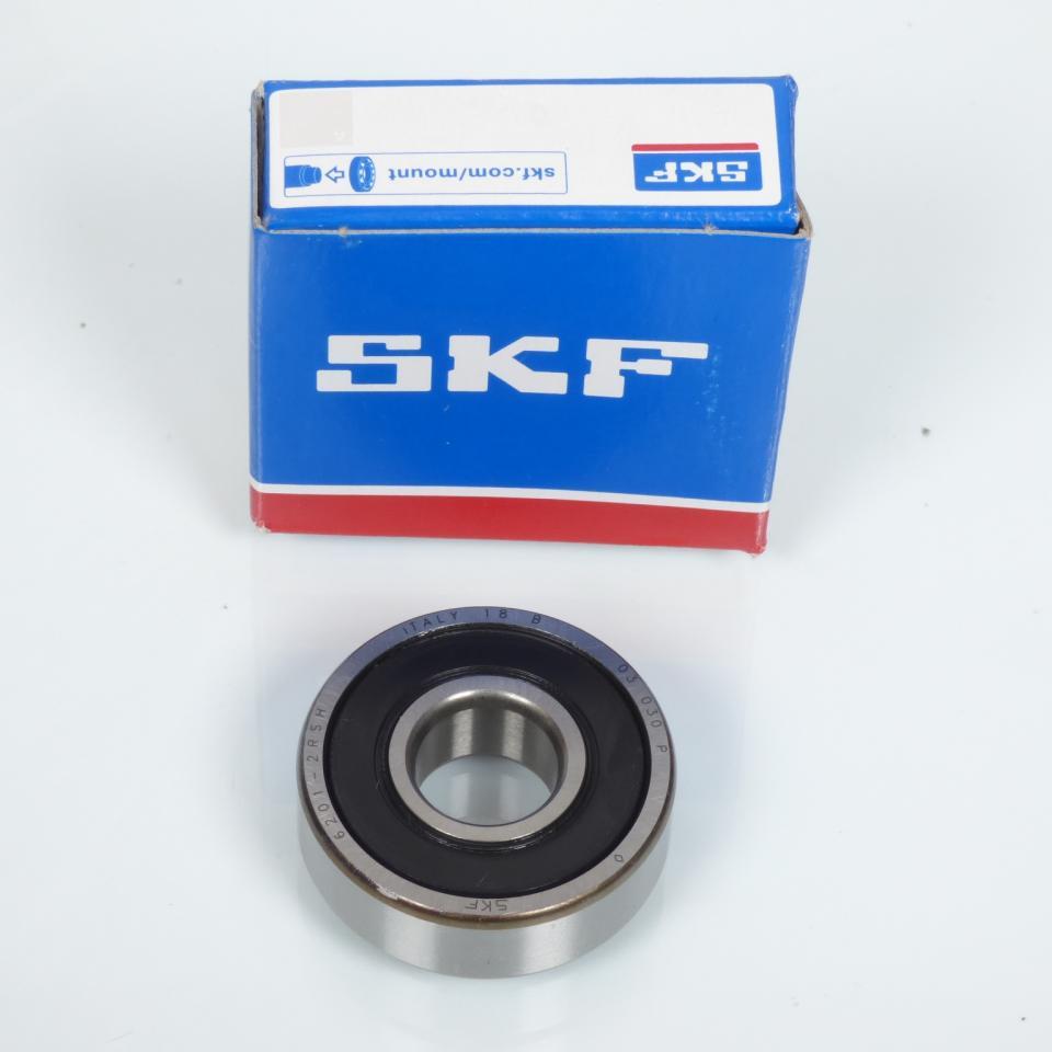 Roulement de roue 6201-2RS SKF 12x32x10mm pour scooter Piaggio 50 Typhoon Neuf
