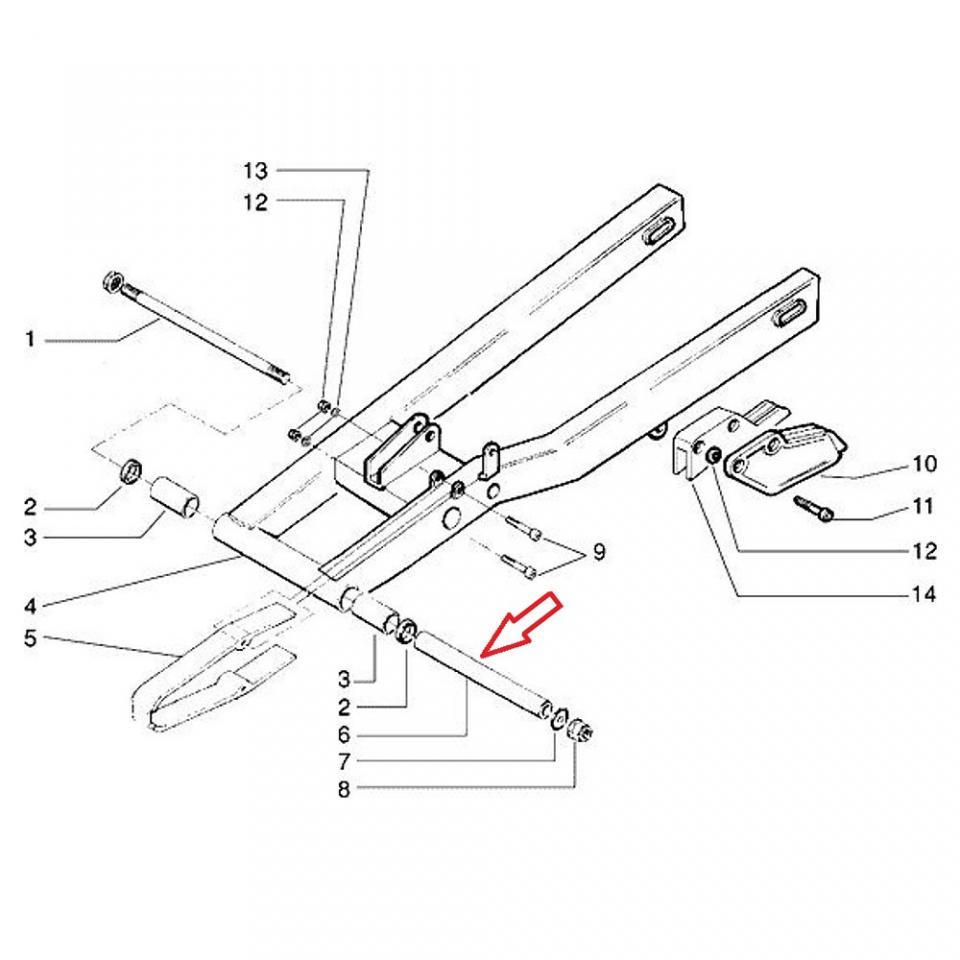 Visserie origine pour Moto Gilera 50 GSM 2000 à 2001 811330 Neuf