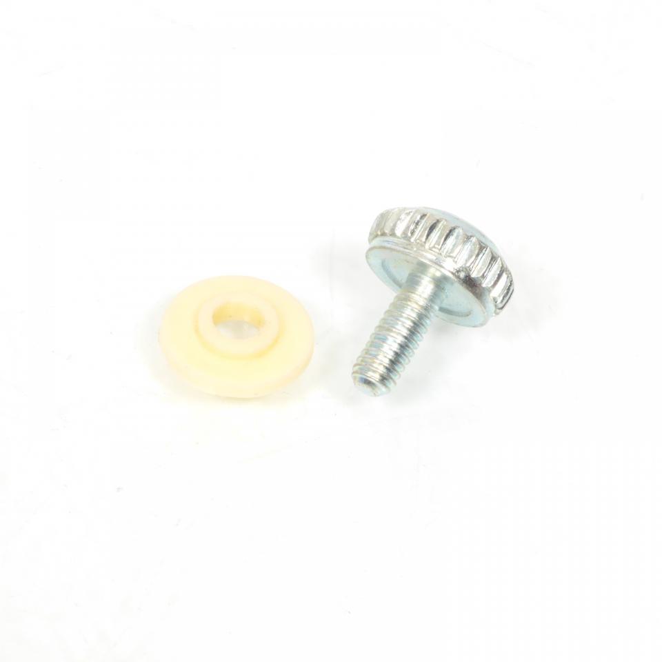 Vis + rondelle plastique beige cache carter latéraux mobylette MBK pour motobécane 88
