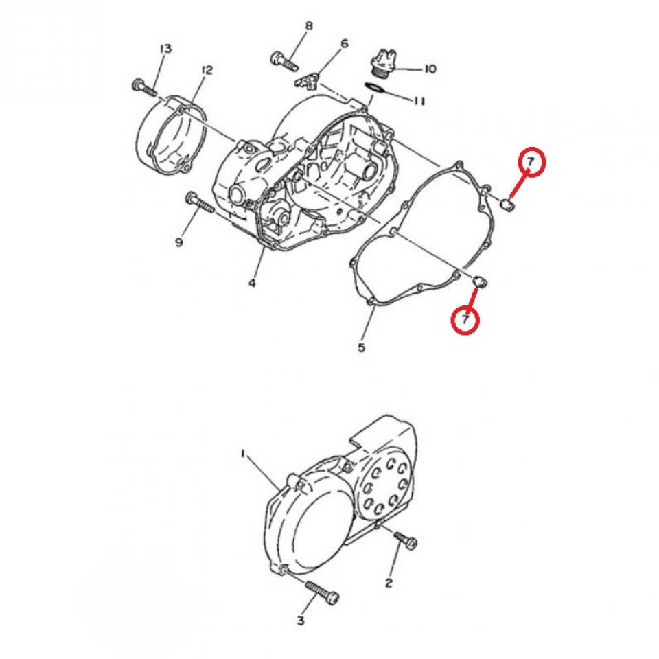 Pion de centrage pour Scooter Aprilia 50 Amico 995301001400 995301001400 Neuf