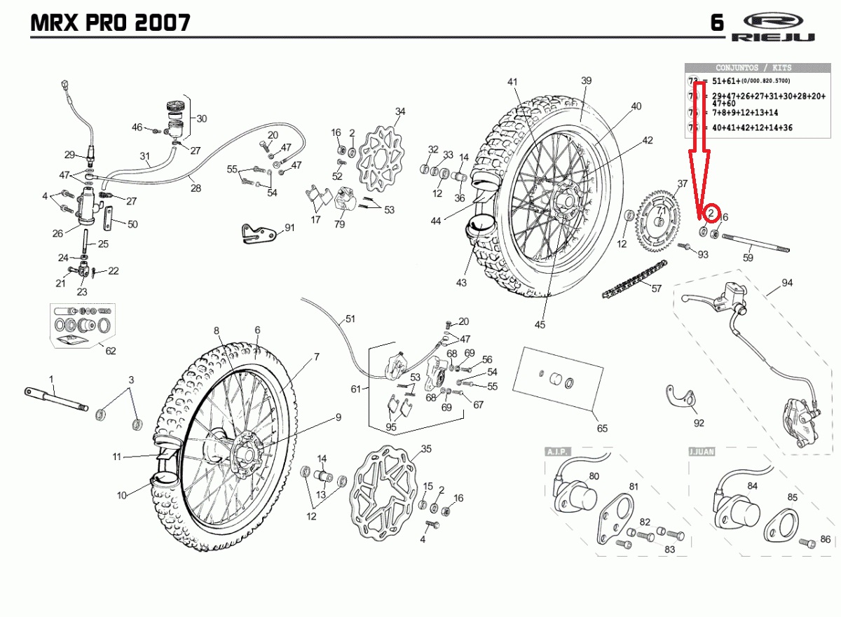 Rondelle M15 origine pour moto Rieju 50 RRX 0/000.440.0123 Neuf