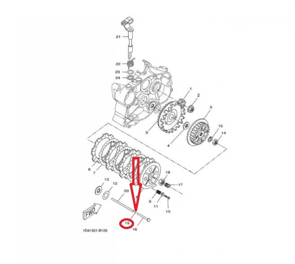 Visserie origine pour Moto Rieju 50 MRT Neuf