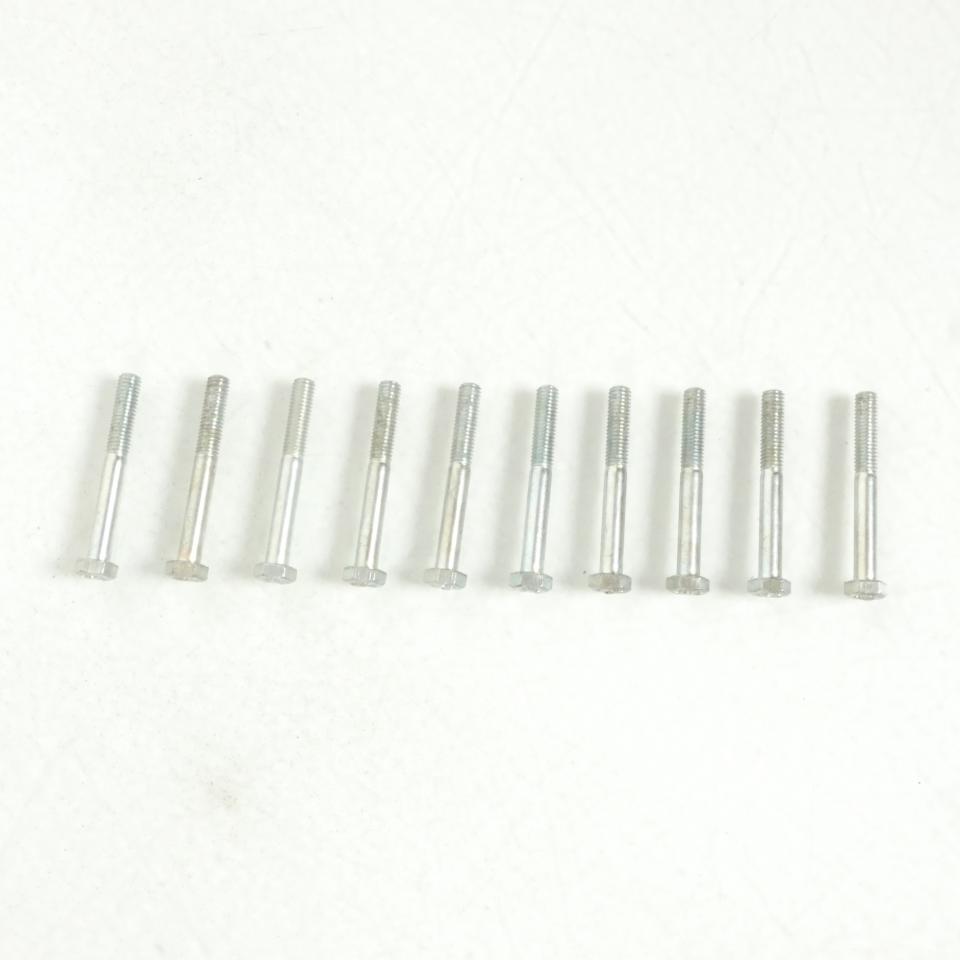 Lot 10 Vis hexagonale boulon M5x0.8 L40mm Générique pour moto Neuf