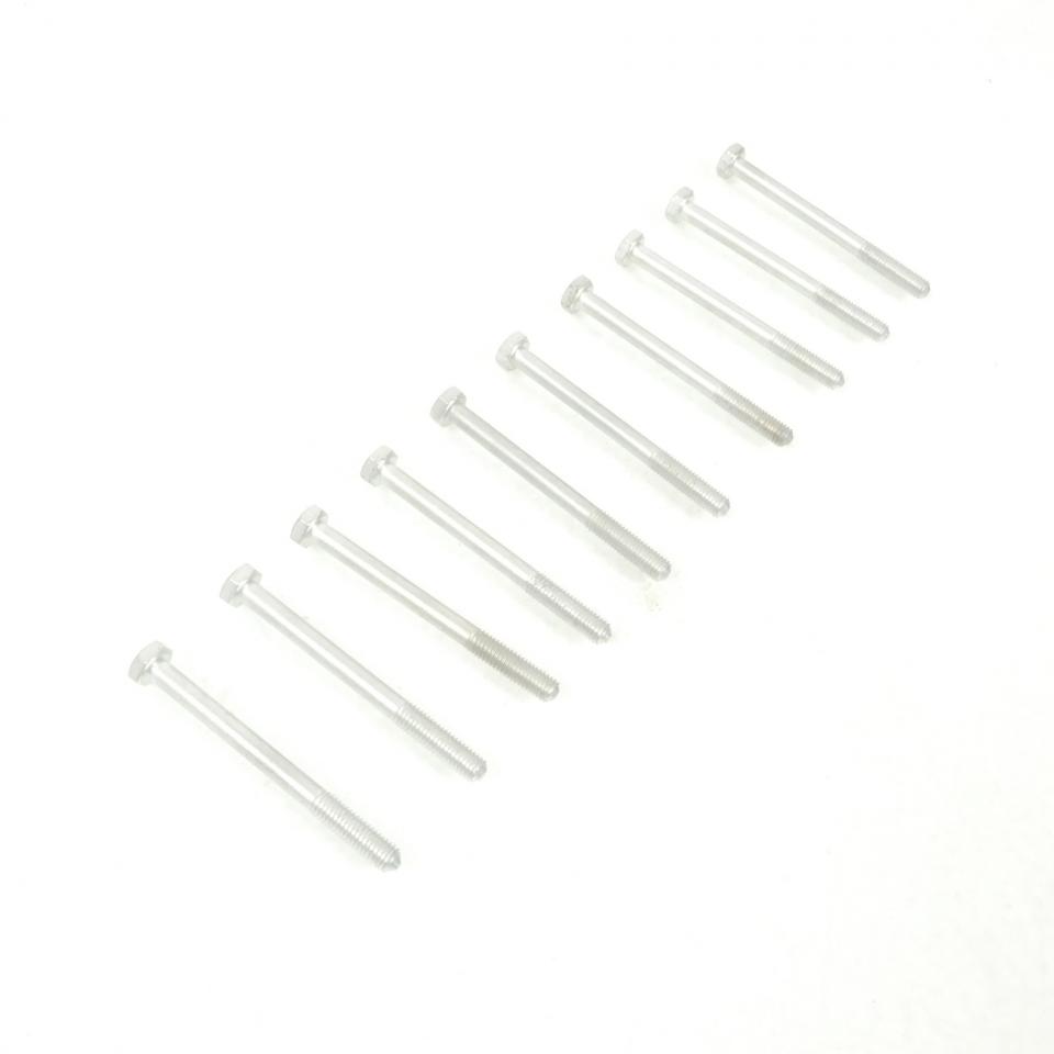 Lot 10 Vis M5x0.80 L55mm pour deux roues moto scooter cyclo Peugeot 801429 Neuf