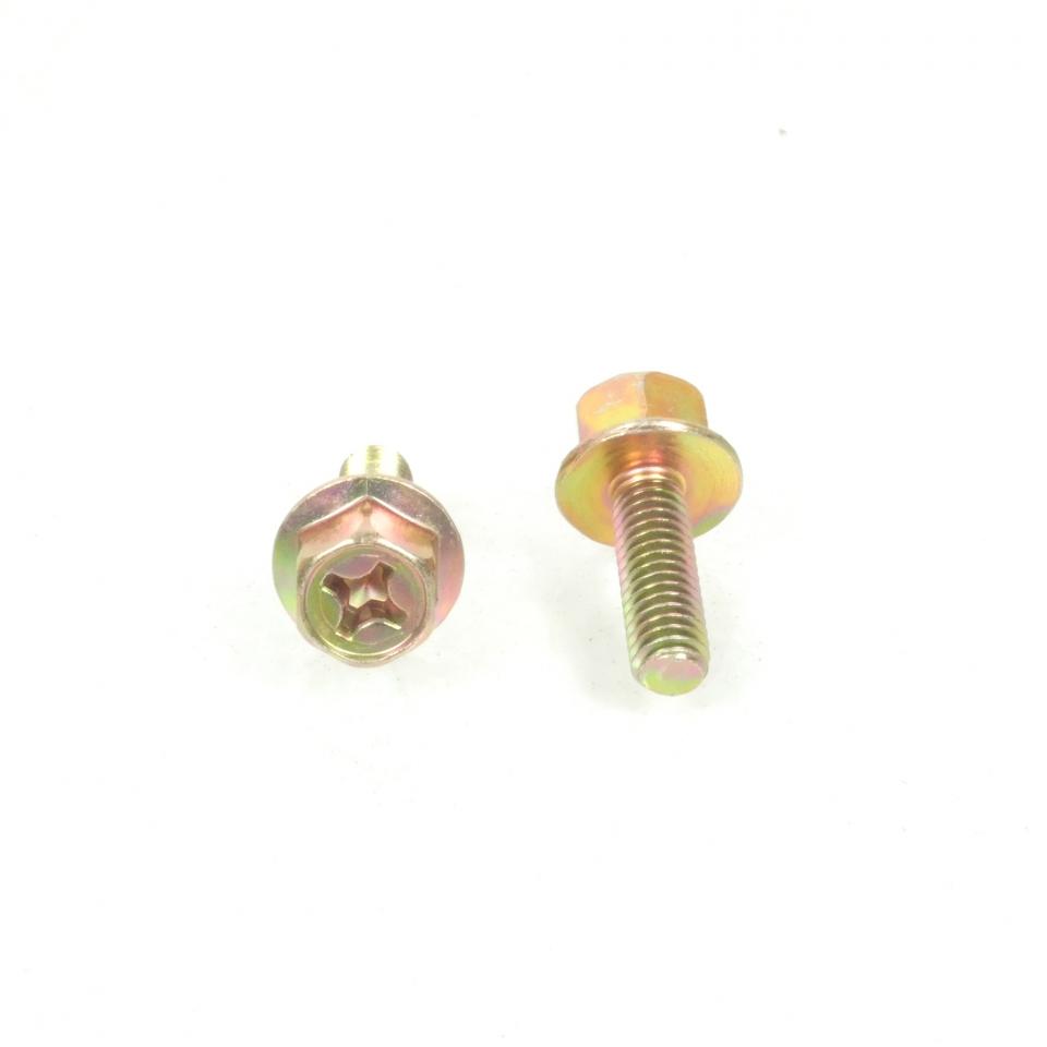 Visserie Teknix pour Scooter Atala 50 Carosello 462487 / M6x100 L18mm / Paire Neuf