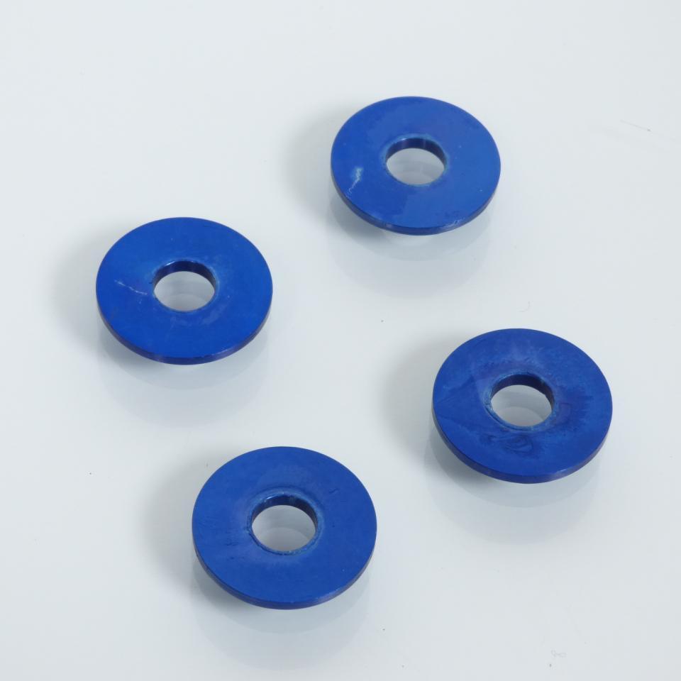 Rondelle spacer aluminium DRC T01 anodisé bleu pour moto cross enduro tuning racing