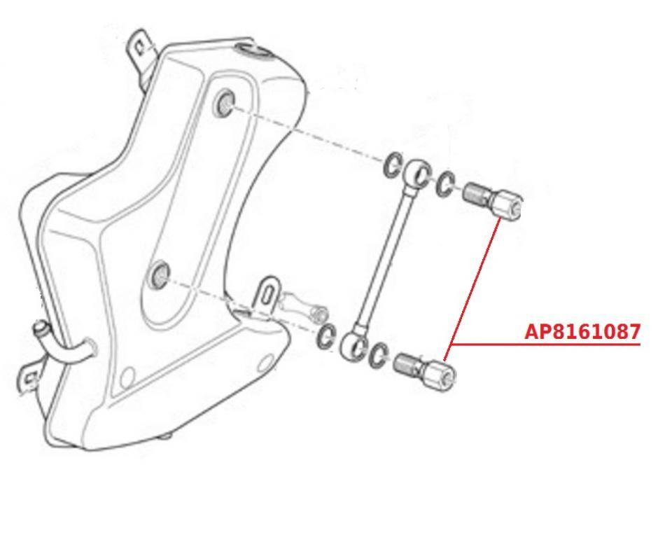 Vis de durite d'huile M10 pour moto Aprilia 1000 Tuono 2007 Neuf