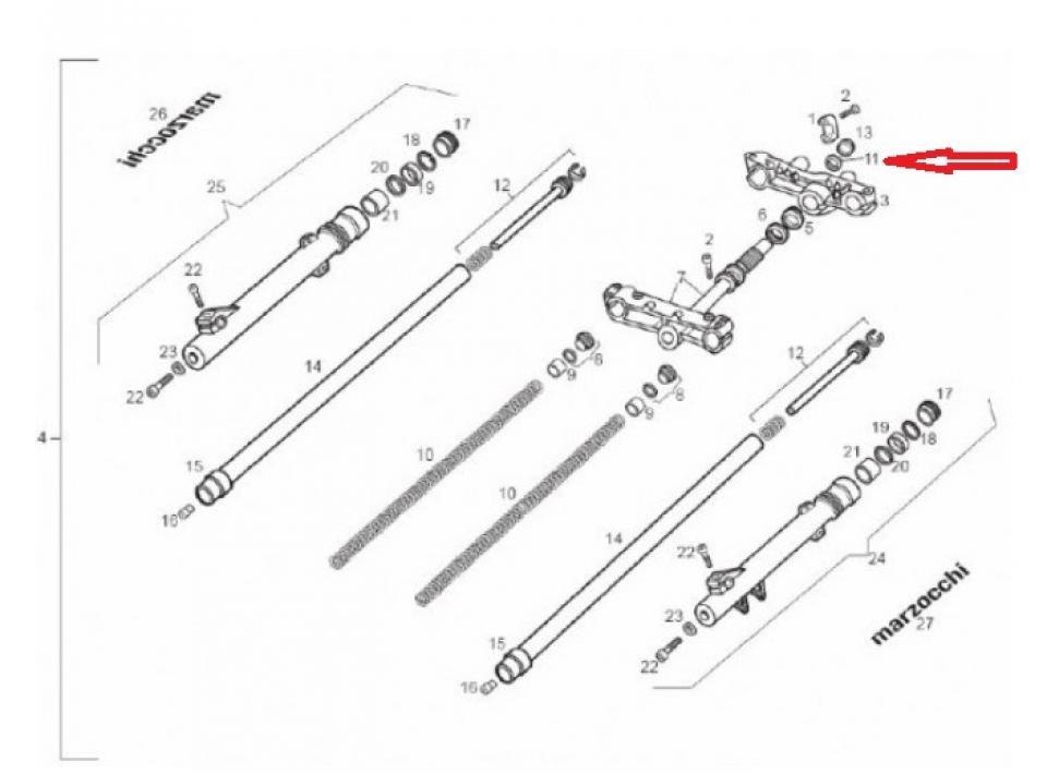 Visserie origine pour Moto Derbi 50 Senda R 00H00202101 / 28 x 38 x 1 Neuf