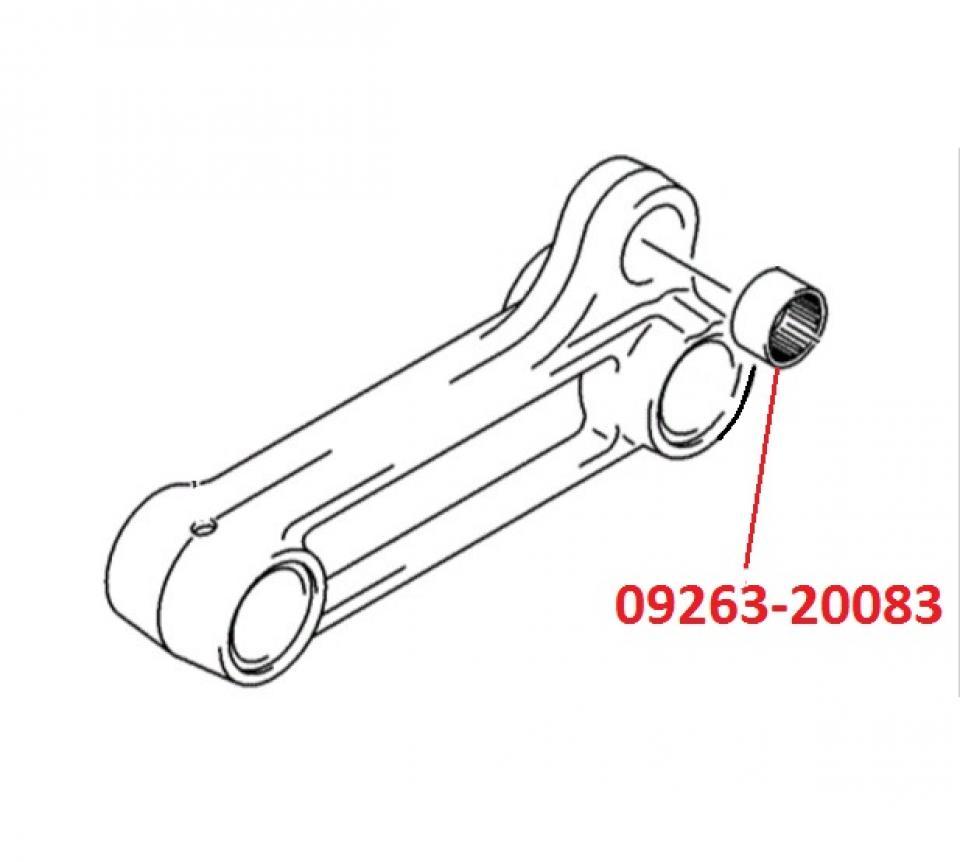 Roulement à aiguille origine pour moto Suzuki 450 RMZ 09263-20083 Neuf