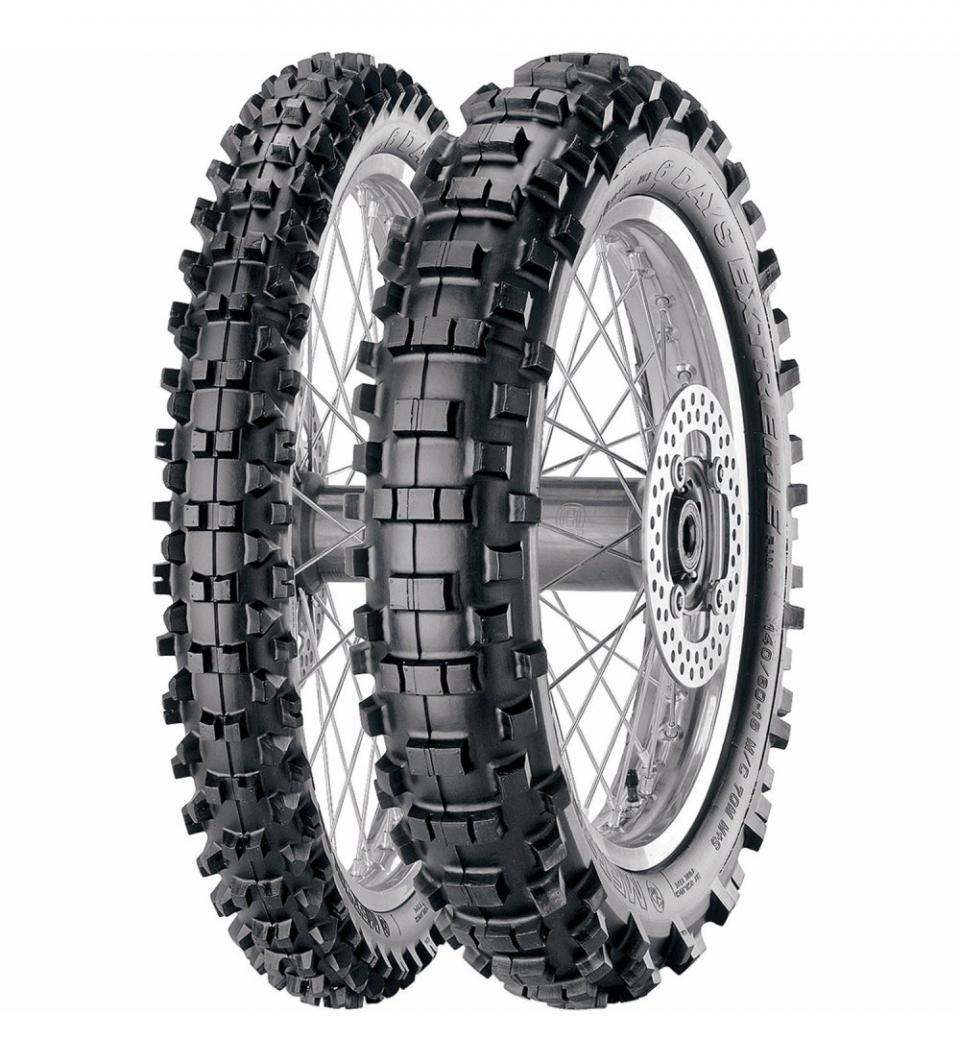 Pneu 140-80-18 Metzeler pour Moto Husaberg 250 Te 2T 2011 à 2014 AR Neuf