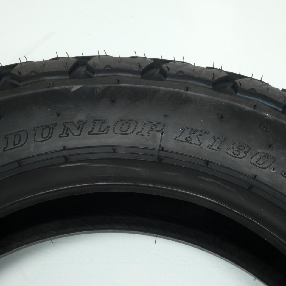 Pneu 180-80-14 Dunlop pour Deux Roues Dunlop K180 / 78P / 180/80-14 Neuf