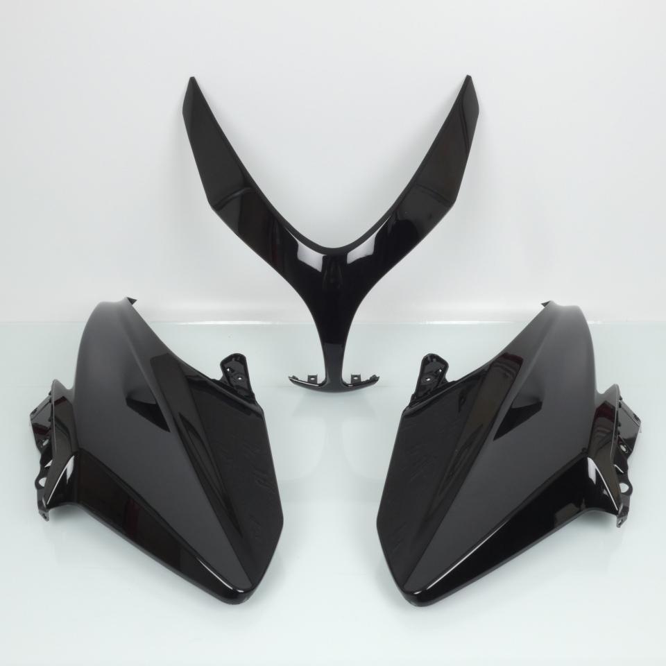 Kit carénage 13 pièces noir brillant One pour scooter Yamaha 500 Tmax 2008-2011 Neuf