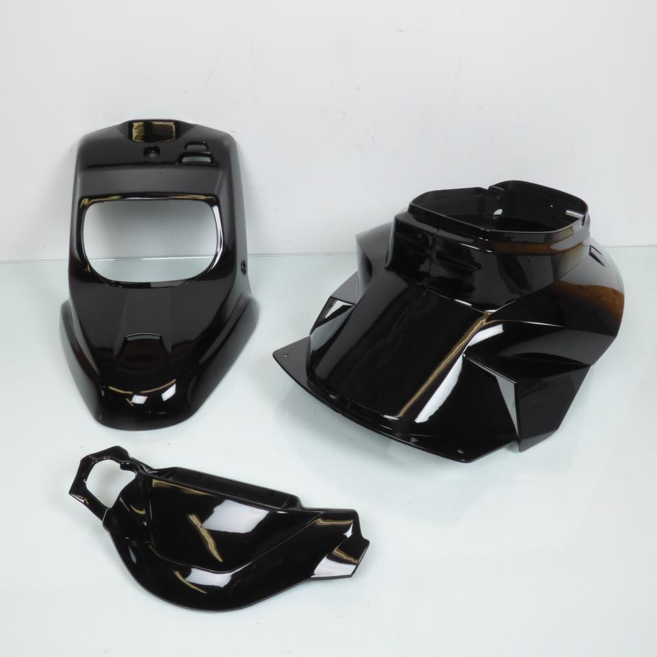 Kit carénage noir brillant Replay pour scooter MBK 50 Booster 1999 à 2003 Neuf