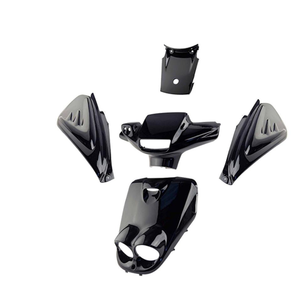 Kit carénage Tun'R pour scooter Yamaha 50 Spy 2004 à 2009 noir brillant Neuf