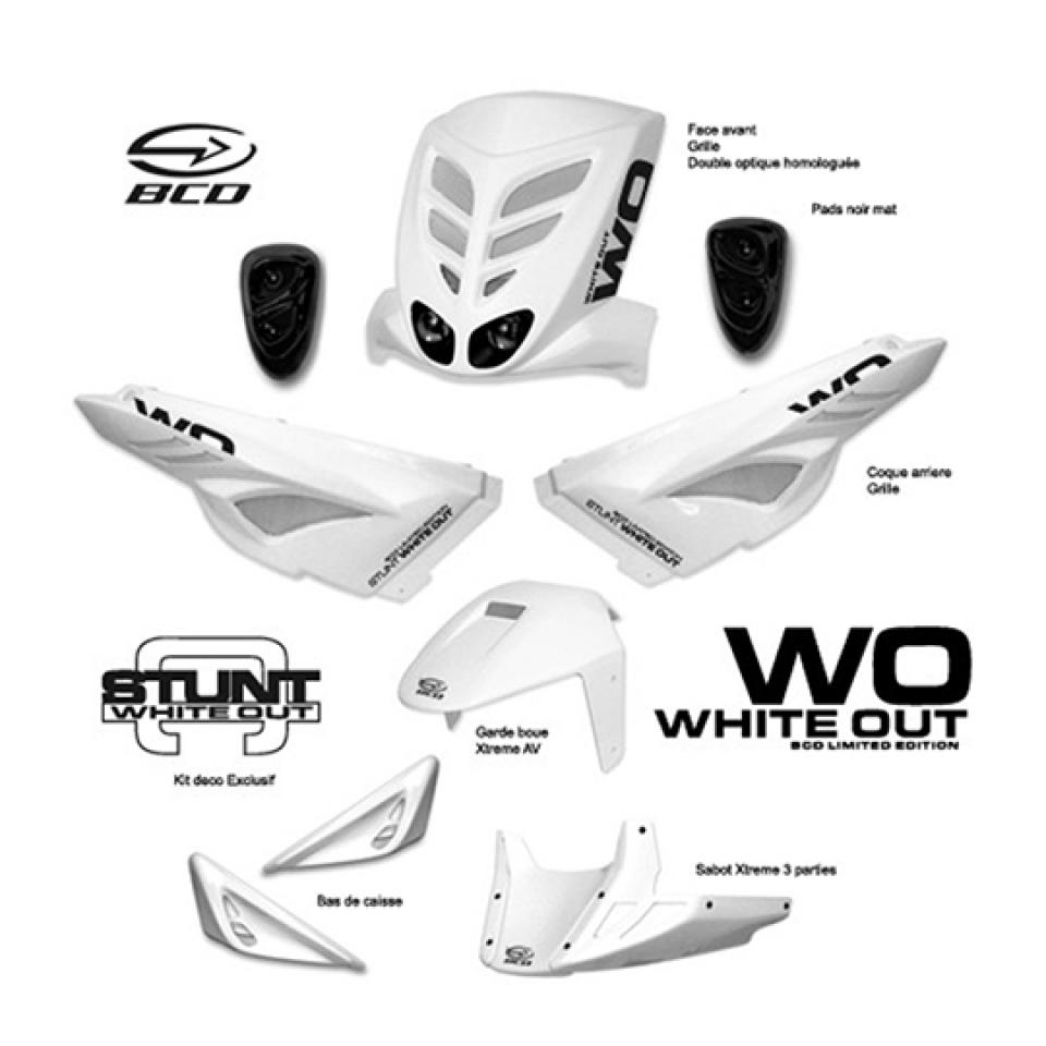 Kit carénage BCD pour Scooter Yamaha 50 Slider Naked Neuf