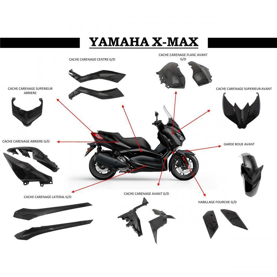 Kit carénage P2R pour Scooter Yamaha 400 X-Max Après 2018 Neuf