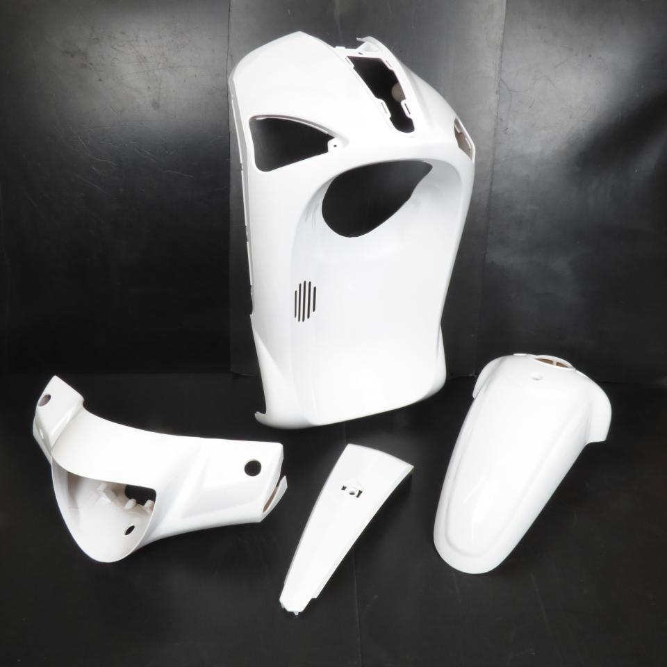 Kit carénage avant blanc brillant pour scooter Piaggio 50 Liberty Avant 2020