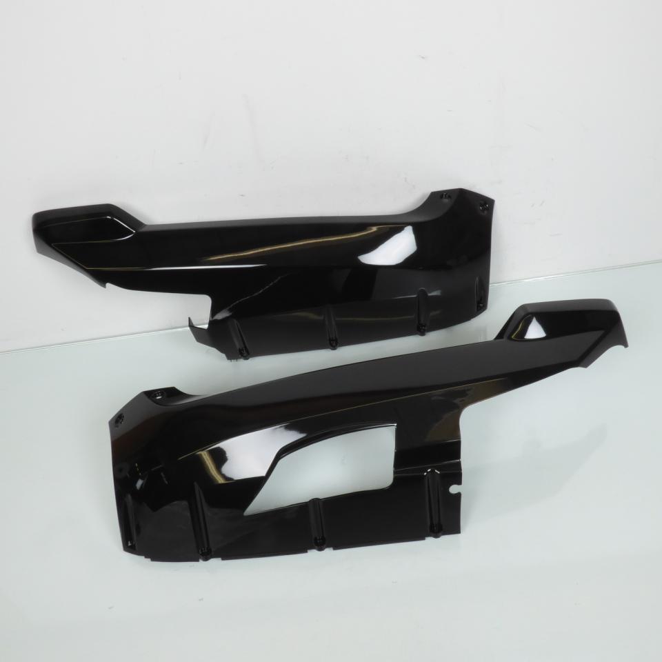 Kit carénage noir brillant pour scooter Peugeot 50 Vivacity 2008 à 2020 10 piece