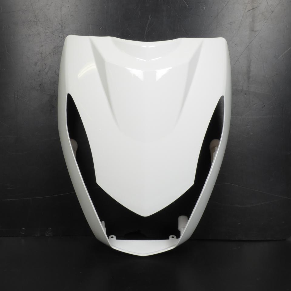 Kit carénage blanc brillant pour scooter Peugeot 50 Kisbee 4T Avant 2020 6 piece